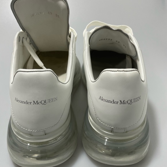 Alexander McQueen Transparent Sole Oversized Sneakers Mens EU 42/ US 9 $750. - Picture 13 of 16